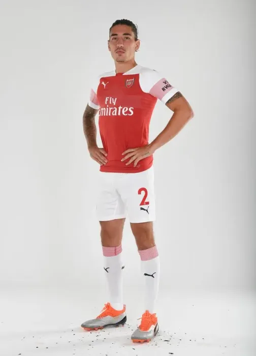 Framed Print : Arsenal's Hector Bellerin at 2018 / 19 First Team Photo Call Framed Print : Arsenal's Hector Bellerin at 2018 / 19 First Team Photo Call