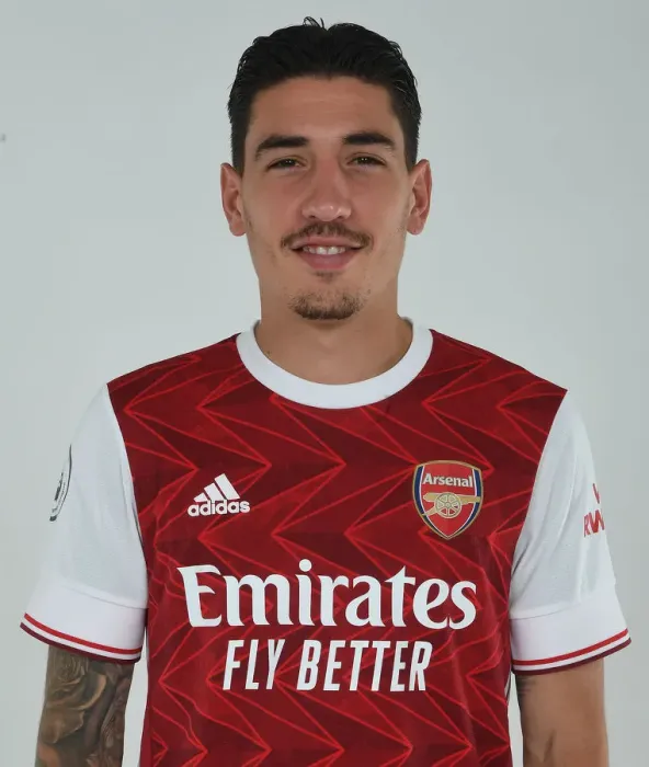Framed Print : Arsenal's Hector Bellerin at 2020-21 First Team Photocall