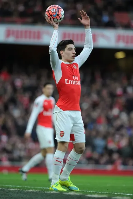Framed Print : Arsenal's Hector Bellerin in Action during FA Cup Clash against Sunderland at Emirates Stadium