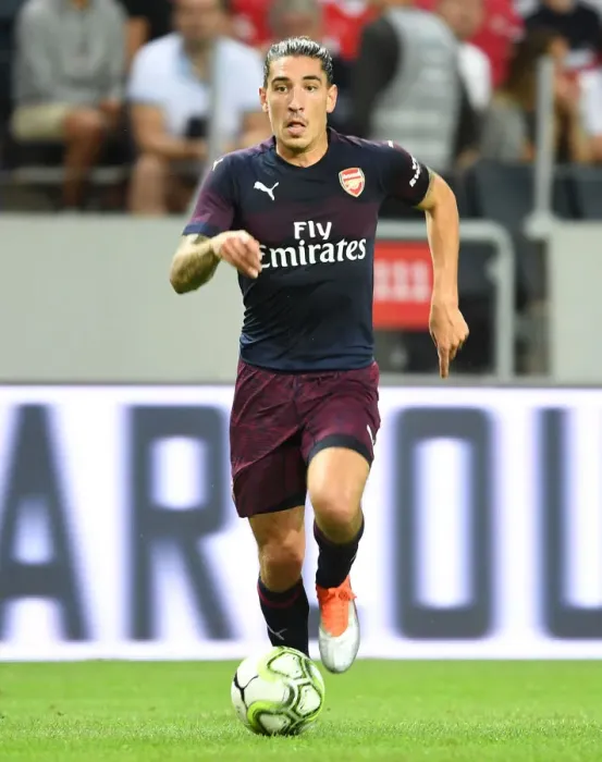 Framed Print : Arsenal's Hector Bellerin in Action against SS Lazio during Pre-Season Friendly in Stockholm, 2018 Framed Print : Arsenal's Hector Bellerin in Action against SS Lazio during Pre-Season Friendly in Stockholm, 2018