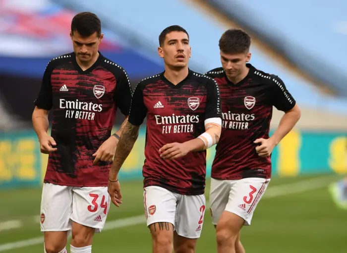 Framed Print : Arsenal's Hector Bellerin Gears Up for FA Cup Semi-Final Showdown Against Manchester City Framed Print : Arsenal's Hector Bellerin Gears Up for FA Cup Semi-Final Showdown Against Manchester City