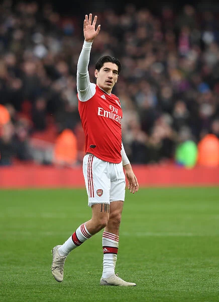 Arsenal's Hector Bellerin Reacts After Arsenal FC vs West Ham United, Premier League 2019-20