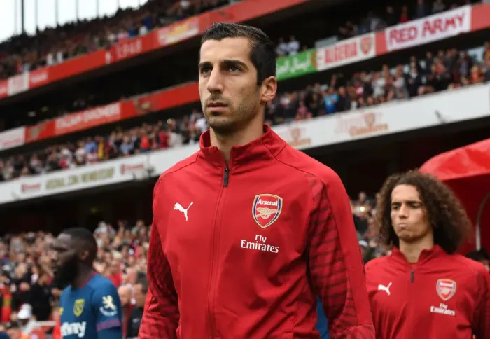 Framed Print : Arsenal's Henrikh Mkhitaryan Gears Up for Arsenal v West Ham United Clash Framed Print : Arsenal's Henrikh Mkhitaryan Gears Up for Arsenal v West Ham United Clash