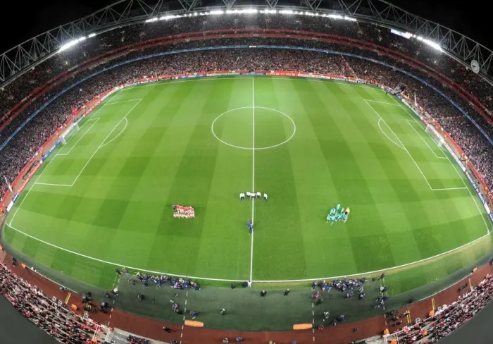 Framed Print : Arsenal's Historic 2-1 Win Against Barcelona in the UEFA Champions League at Emirates Stadium Framed Print : Arsenal's Historic 2-1 Win Against Barcelona in the UEFA Champions League at Emirates Stadium