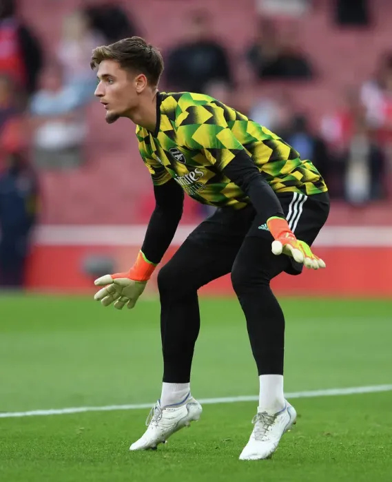 Framed Print : Arsenal's Hubert Graczyk: Pre-Match Focus at Emirates Stadium (Premier League 2022-23: Arsenal vs Aston Villa) Framed Print : Arsenal's Hubert Graczyk: Pre-Match Focus at Emirates Stadium (Premier League 2022-23: Arsenal vs Aston Villa)