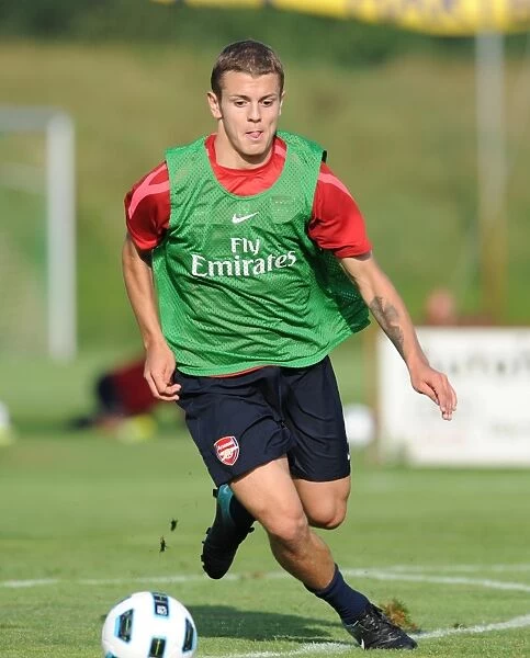 Arsenal's Jack Wilshere at 2010 Pre-Season Training, Austria