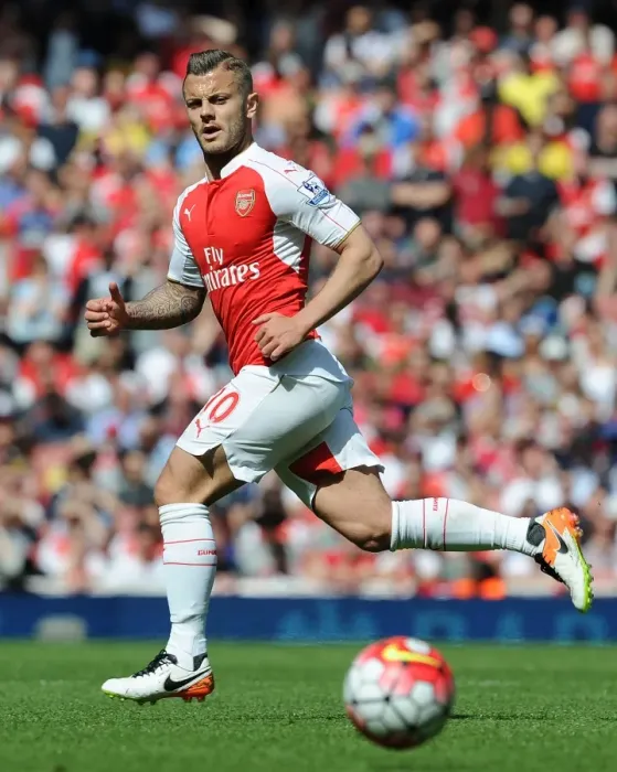 Framed Print : Arsenal's Jack Wilshere in Action: Arsenal vs. Aston Villa (Premier League 2015-16) Framed Print : Arsenal's Jack Wilshere in Action: Arsenal vs. Aston Villa (Premier League 2015-16)