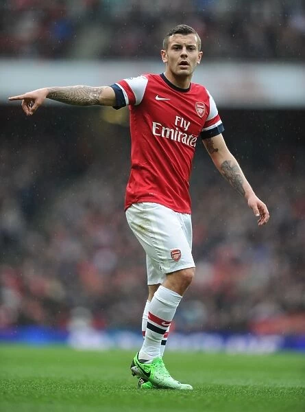 Arsenal's Jack Wilshere in Action: Arsenal vs. Norwich City (2012-13)