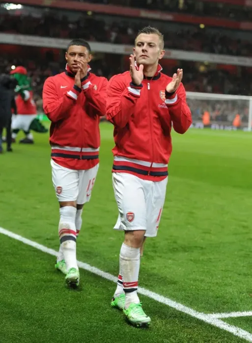 Framed Print : Arsenal's Jack Wilshere Celebrates After Arsenal v Wigan Athletic, Premier League 2012-13 Framed Print : Arsenal's Jack Wilshere Celebrates After Arsenal v Wigan Athletic, Premier League 2012-13