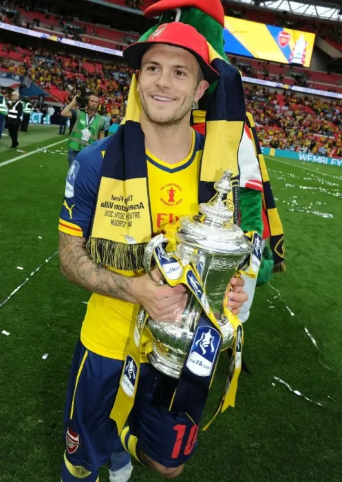Framed Print : Arsenal's Jack Wilshere: Emotional FA Cup Victory Celebration Framed Print : Arsenal's Jack Wilshere: Emotional FA Cup Victory Celebration