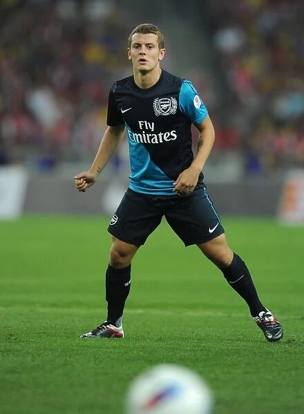Arsenal's Jack Wilshere Shines in 4-0 Victory Over Malaysia XI, Bukit Jalil Stadium (July 13, 2011)