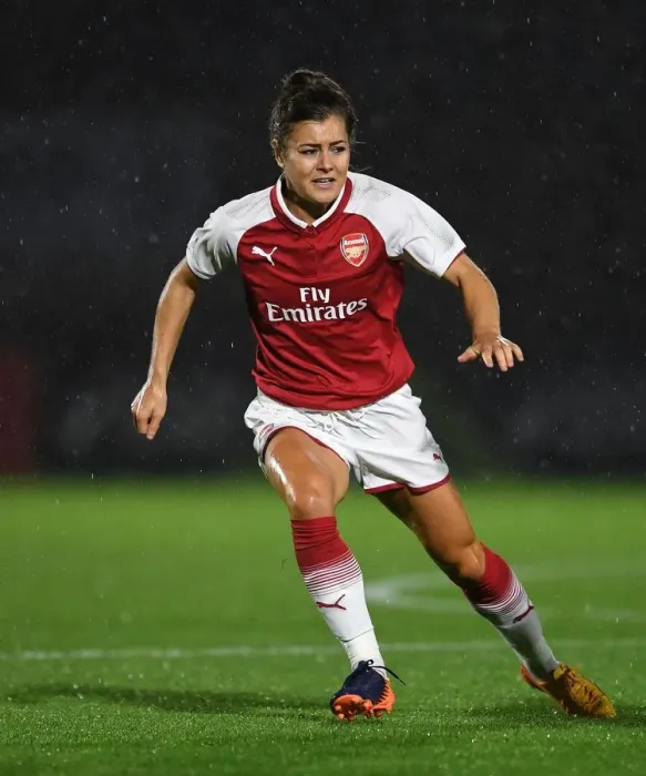 Framed Print : Arsenal's Jemma Rose in Action: Pre-Season Clash Against Everton Ladies Framed Print : Arsenal's Jemma Rose in Action: Pre-Season Clash Against Everton Ladies