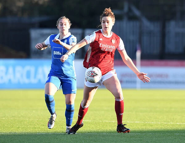 Arsenal's Jennifer Beattie in Action: Arsenal Women vs Birmingham City Women, FA WSL, 2020-21