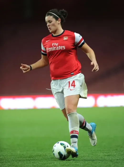 Framed Print : Arsenal's Jennifer Beattie Faces Off Against Liverpool Ladies in FA WSL Action Framed Print : Arsenal's Jennifer Beattie Faces Off Against Liverpool Ladies in FA WSL Action