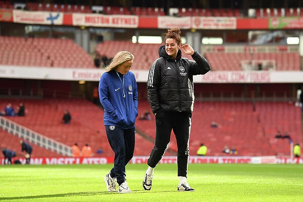 Arsenal's Jennifer Beattie: Pre-Match Focus Ahead of Arsenal Women vs Chelsea Women (Barclays WSL, 2022-23) at Emirates Stadium