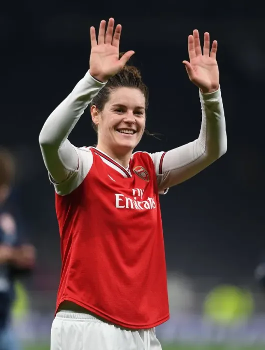 Framed Print : Arsenal's Jennifer Beattie Reacts After Tottenham Hotspur vs Arsenal FA WSL Match Framed Print : Arsenal's Jennifer Beattie Reacts After Tottenham Hotspur vs Arsenal FA WSL Match