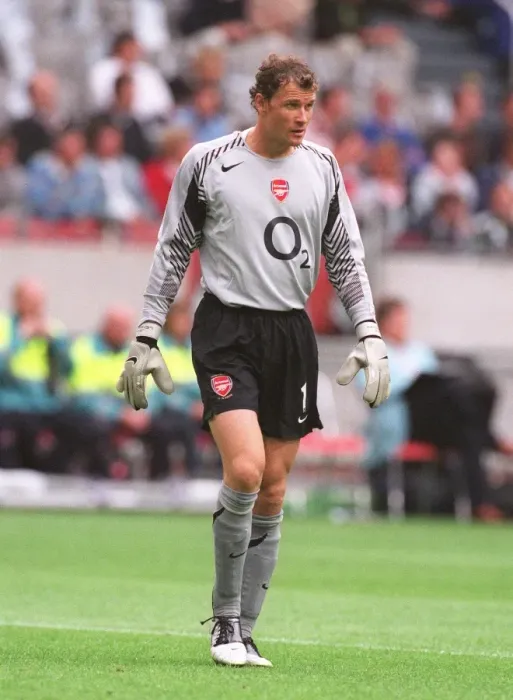 Framed Print : Arsenal's Jens Lehmann in Action: Arsenal 2 - 1 Porto, Amsterdam Tournament, Ajax Arena, 31 / 7 / 05