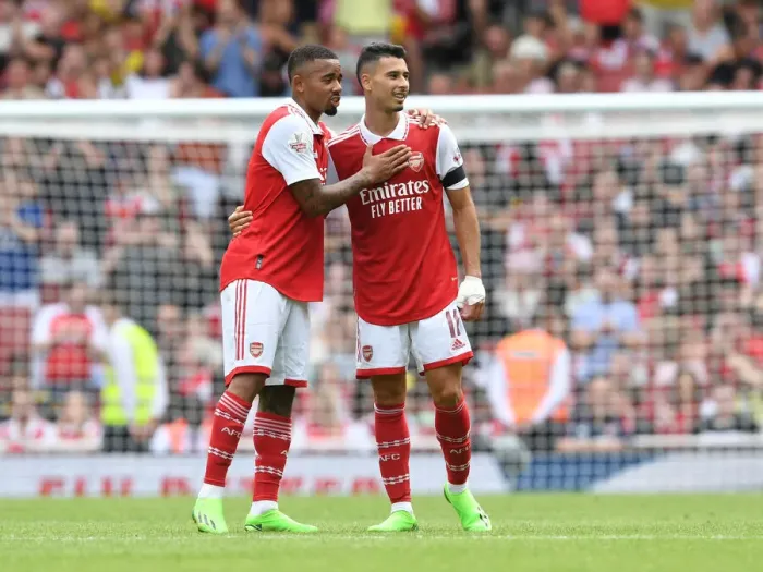 Framed Print : Arsenal's Jesus and Martinelli in Action against Sevilla - Emirates Cup 2022 Framed Print : Arsenal's Jesus and Martinelli in Action against Sevilla - Emirates Cup 2022