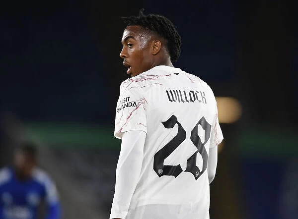 Arsenal's Joe Willock in Action: Carabao Cup Clash vs. Leicester City