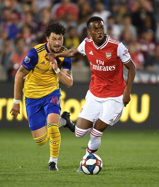 Arsenal's Joe Willock in Action: Colorado Rapids vs Arsenal (2019-20 Pre-Season Friendly)