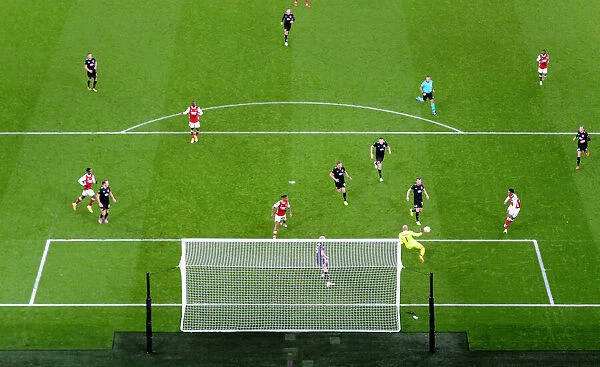 Arsenal's Joe Willock Scores Second Goal Against Dundalk in Empty Emirates Stadium, UEFA Europa League 2020-21