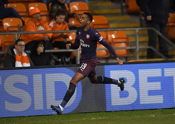 Arsenal's Joe Willock Scores Second Goal in FA Cup Third Round Win over Blackpool