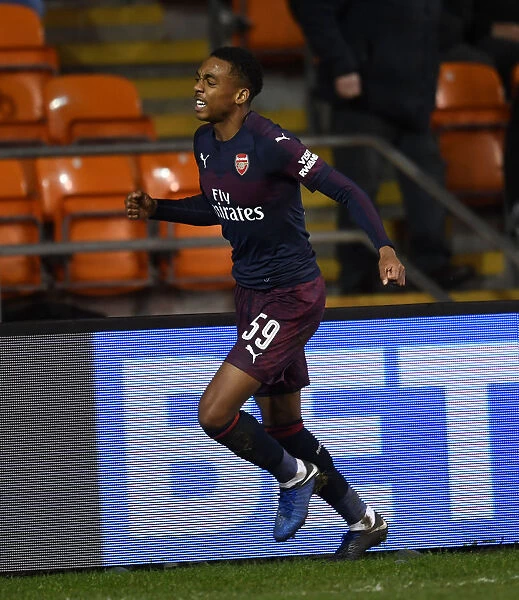 Arsenal's Joe Willock Scores Second Goal in FA Cup Third Round Victory over Blackpool