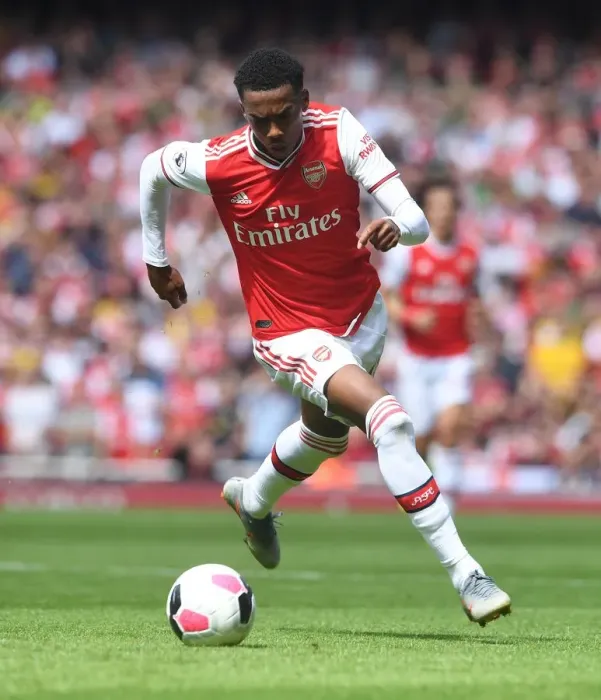 Framed Print : Arsenal's Joe Willock Shines: A Dominant Performance Against Burnley in Premier League Clash