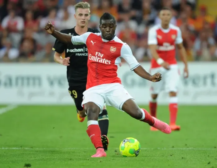 Framed Print : Arsenal's Joel Campbell Dazzles in Pre-Season Friendly Against RC Lens, 2016 Framed Print : Arsenal's Joel Campbell Dazzles in Pre-Season Friendly Against RC Lens, 2016
