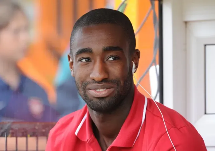 Framed Print : Arsenal's Johan Djourou Shines in 4-0 Pre-Season Victory over Barnet