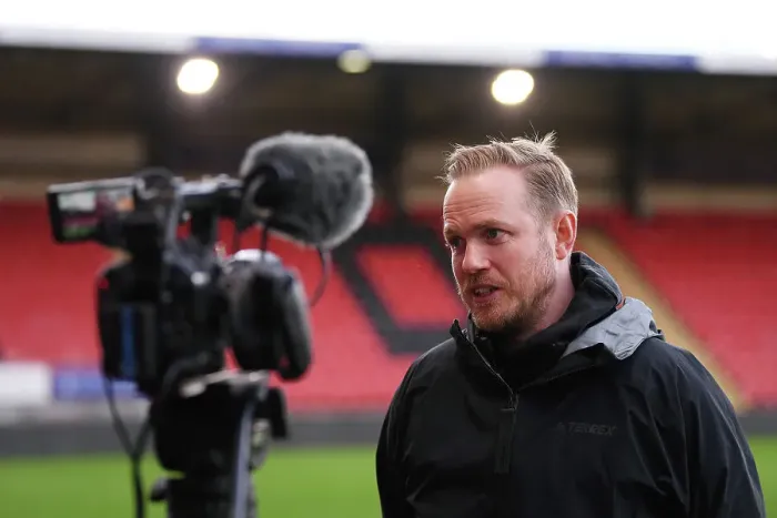 Framed Print : Arsenal's Jonas Eidevall Pre-Match Interview Ahead of Tottenham Clash in FA Women's Super League Framed Print : Arsenal's Jonas Eidevall Pre-Match Interview Ahead of Tottenham Clash in FA Women's Super League