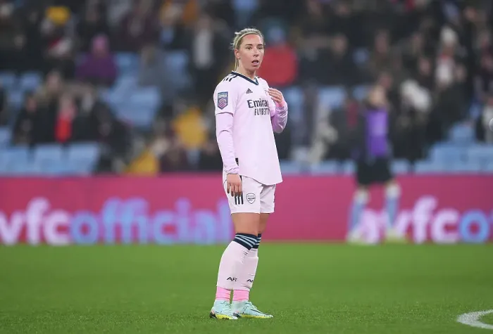 Framed Print : Arsenal's Jordan Nobbs in Action against Aston Villa in Barclays Women's Super League Framed Print : Arsenal's Jordan Nobbs in Action against Aston Villa in Barclays Women's Super League