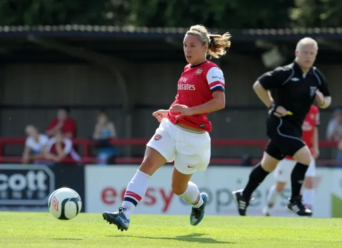 Framed Print : Arsenal's Jordan Nobbs in Action against Lincoln Ladies in FA WSL Match Framed Print : Arsenal's Jordan Nobbs in Action against Lincoln Ladies in FA WSL Match