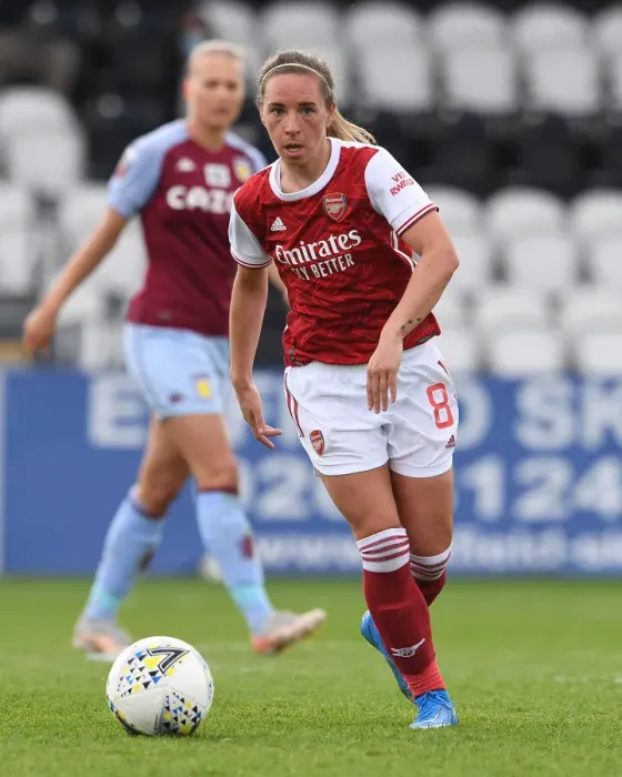Framed Print : Arsenal's Jordan Nobbs in Action at Empty Meadow Park: FA WSL 2021 - Arsenal Women vs. Aston Villa Women Framed Print : Arsenal's Jordan Nobbs in Action at Empty Meadow Park: FA WSL 2021 - Arsenal Women vs. Aston Villa Women