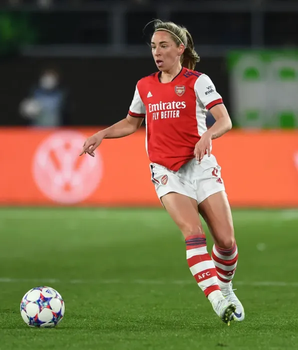 Framed Print : Arsenal's Jordan Nobbs Faces Off Against VfL Wolfsburg in Champions League Quarterfinals Framed Print : Arsenal's Jordan Nobbs Faces Off Against VfL Wolfsburg in Champions League Quarterfinals