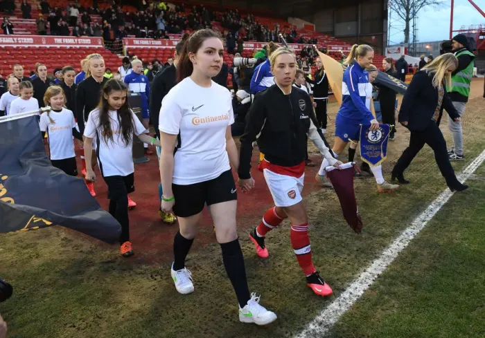 Framed Print : Arsenal's Jordan Nobbs Gears Up for FA Womens Continental League Cup Final Clash Against Chelsea Framed Print : Arsenal's Jordan Nobbs Gears Up for FA Womens Continental League Cup Final Clash Against Chelsea