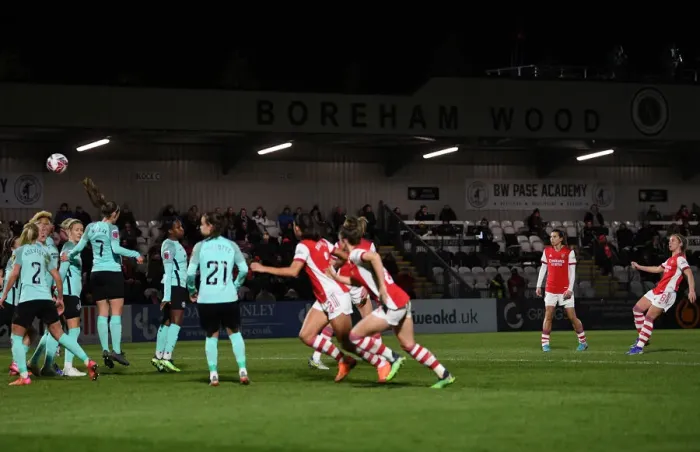 Framed Print : Arsenal's Jordan Nobbs Leads the Way: Arsenal Women vs Brighton Hove Albion - FA WSL Showdown