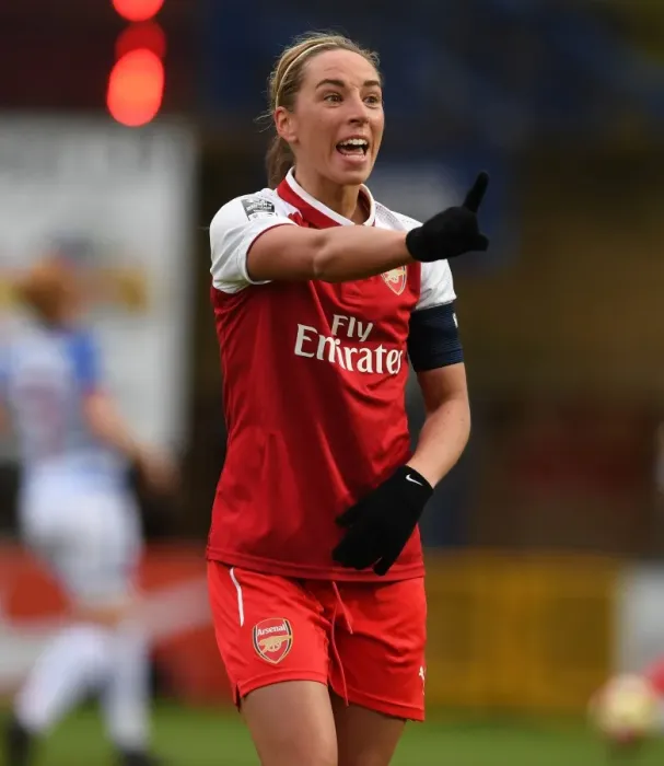 Framed Print : Arsenal's Jordan Nobbs Shines in Dominant WSL Win over Reading FC