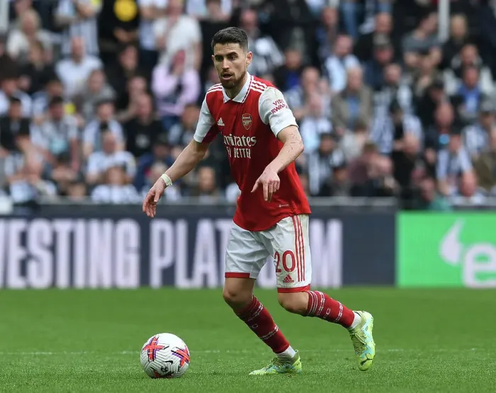 Framed Print : Arsenal's Jorginho: Midfield Masterclass Against Newcastle United, Premier League 2022-23