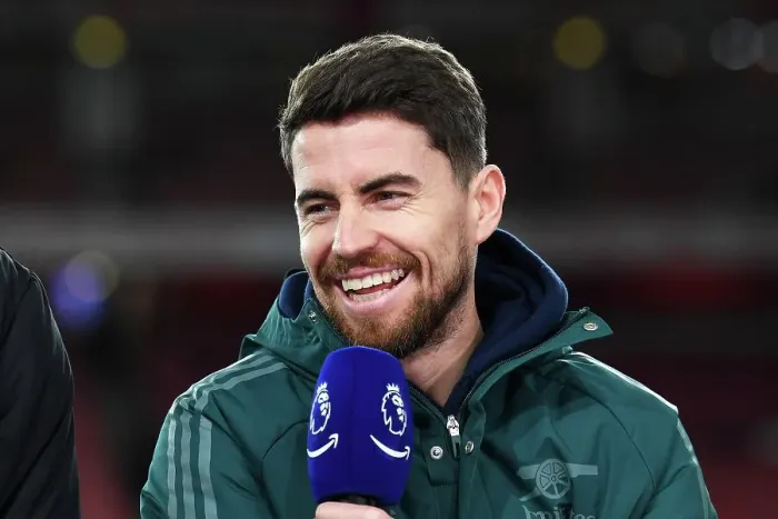 Framed Print : Arsenal's Jorginho: Pre-Match Focus before Arsenal v West Ham United (2023-24) Framed Print : Arsenal's Jorginho: Pre-Match Focus before Arsenal v West Ham United (2023-24)