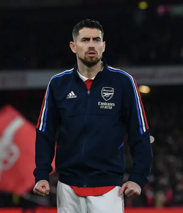 Framed Print : Arsenal's Jorginho Prepares for Manchester City Showdown in Premier League