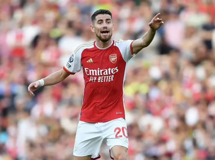 Framed Print : Arsenal's Jorginho Reacts During Arsenal vs Manchester City, Premier League 2023-24 Framed Print : Arsenal's Jorginho Reacts During Arsenal vs Manchester City, Premier League 2023-24