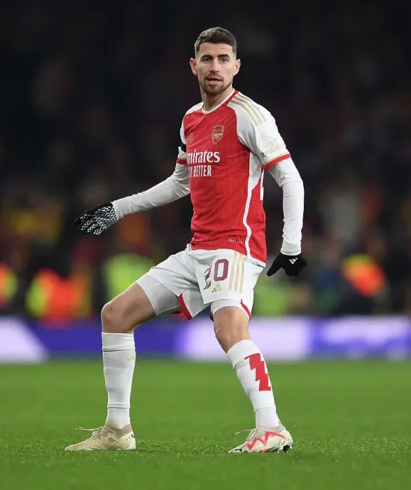 Framed Print : Arsenal's Jorginho Shines in Champions League Clash Against RC Lens (2023-24) Framed Print : Arsenal's Jorginho Shines in Champions League Clash Against RC Lens (2023-24)
