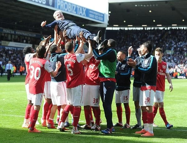 Arsenal's Jubilant Win over West Bromwich Albion: Pat Rice's Emotional Send-Off