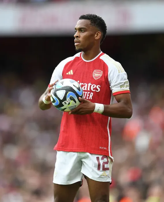 Framed Print : Arsenal's Jurrien Timber Stars in Emirates Cup 2023-24: Arsenal vs AS Monaco Framed Print : Arsenal's Jurrien Timber Stars in Emirates Cup 2023-24: Arsenal vs AS Monaco