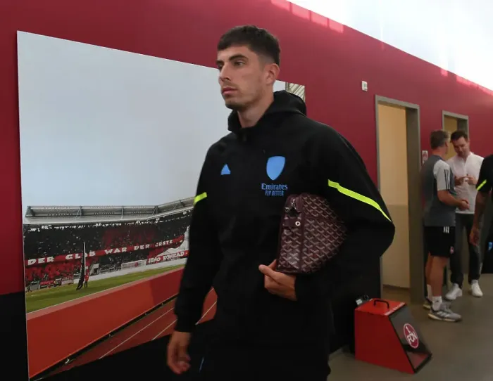 Framed Print : Arsenal's Kai Havertz Prepares for Nuremberg Friendly