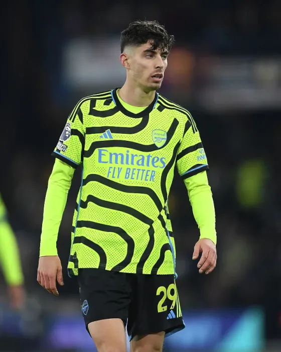 Framed Print : Arsenal's Kai Havertz Shines in Premier League Clash Against Luton Town (December 2023)