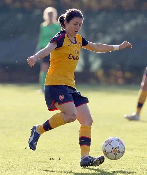 Arsenal's Karen Carney Scores in 6-0 Victory over Neulengbach in UEFA Cup