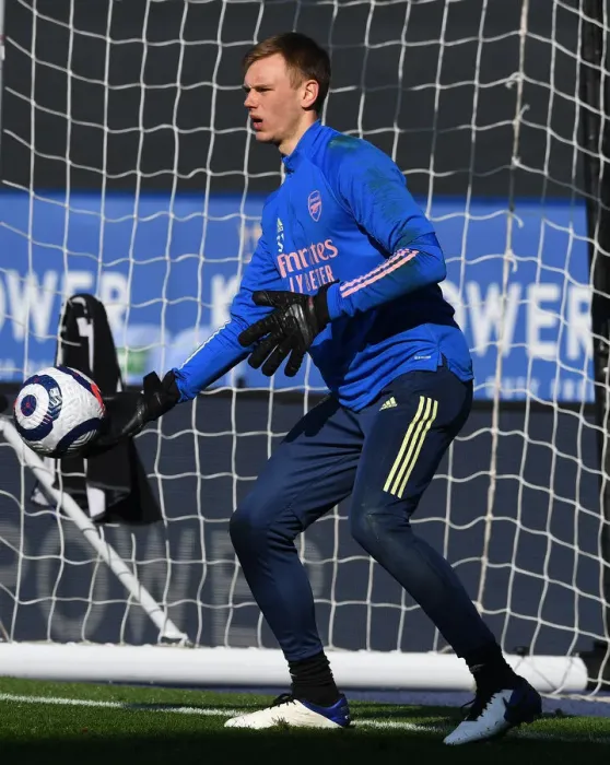 Framed Print : Arsenal's Karl Hein Prepares for Leicester Showdown - Premier League 2020-21