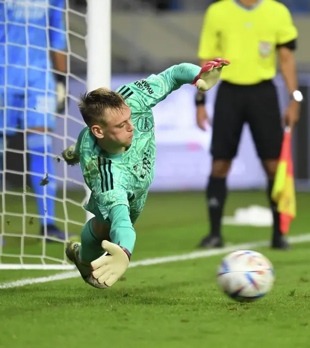 Framed Print : Arsenal's Karl Hein Saves Penalty in Dramatic Dubai Super Cup Shootout Victory Framed Print : Arsenal's Karl Hein Saves Penalty in Dramatic Dubai Super Cup Shootout Victory